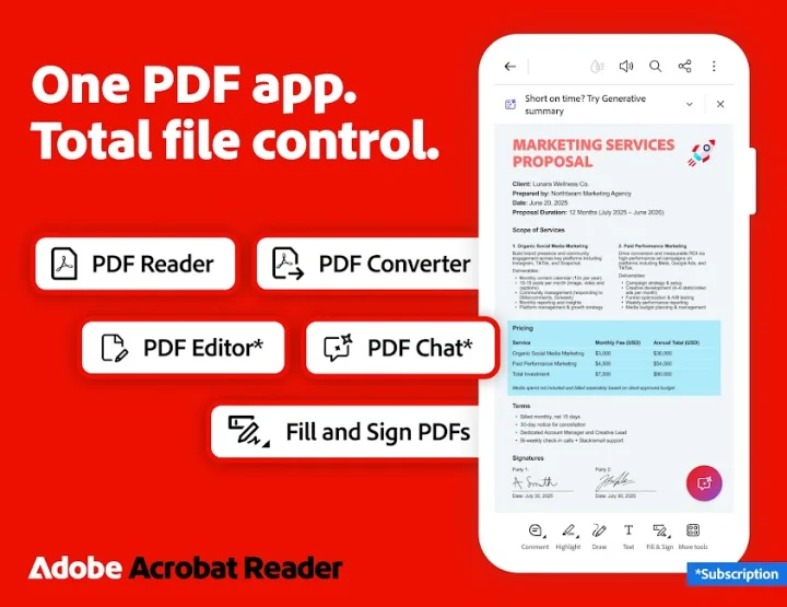 Adobe Acrobat Reader Screenshot 5