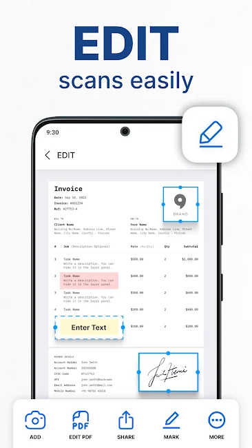 PDF Scanner App Screenshot 4
