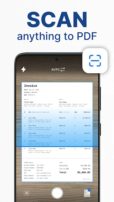 PDF Scanner App Screenshot 5