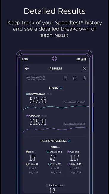 Speedtest by Ookla Screenshot 2