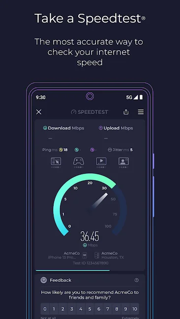 Speedtest by Ookla Screenshot 5